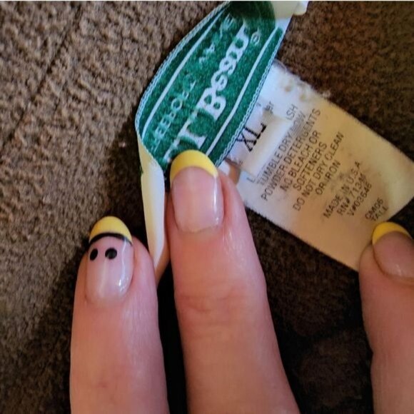 L.L. Bean Vintage Brown Fleece Button Down Warm LS Pocketed Sz. XL Shacket - Picture 6 of 10